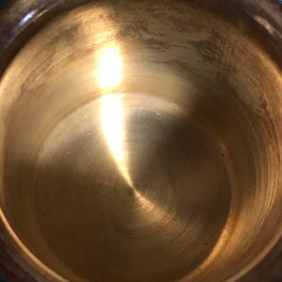 Sterling plated vintage hallmark baby cup estate. - Picture 2 of 3